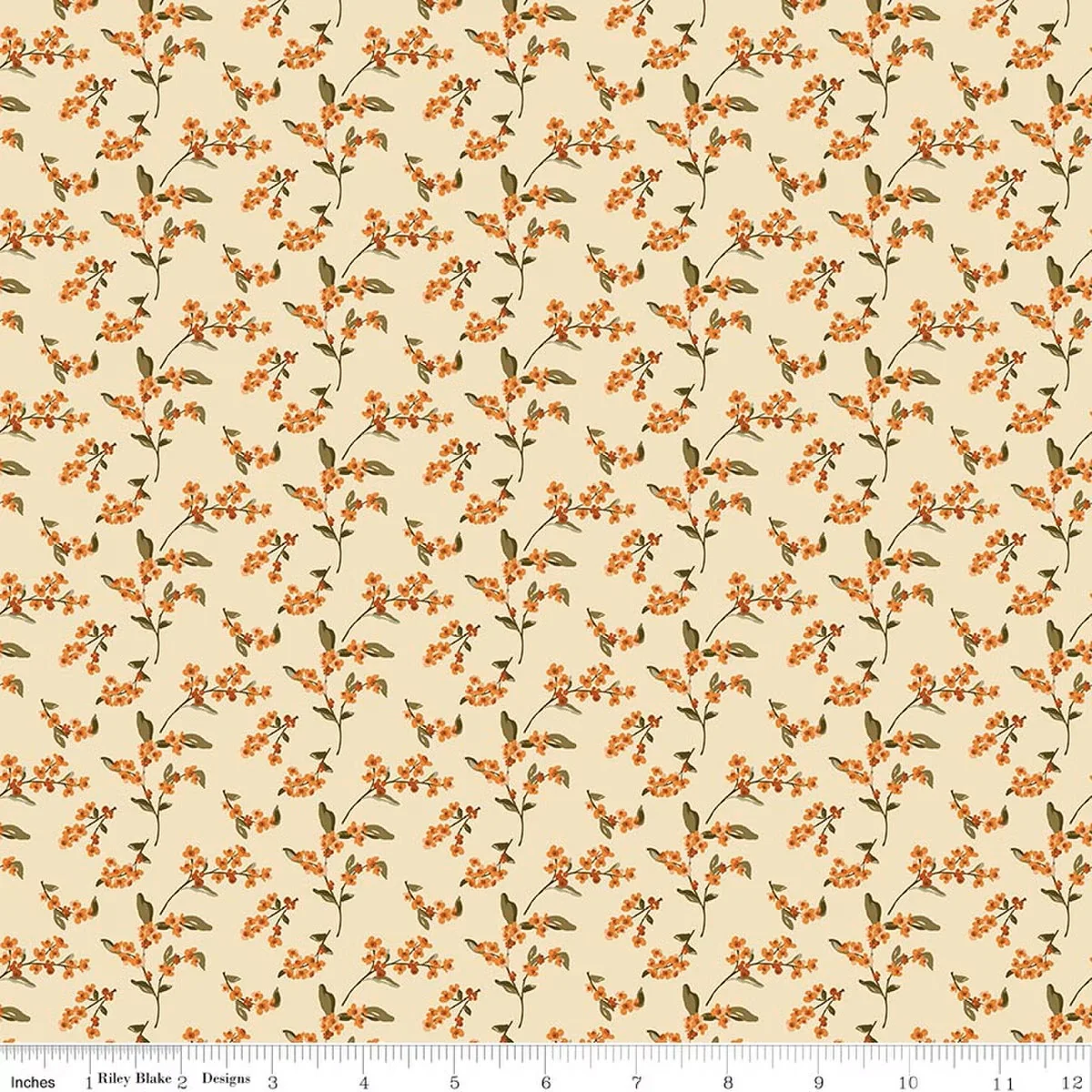 Bountiful Collection Bittersweet Cotton Fabric C17865 - Image 3