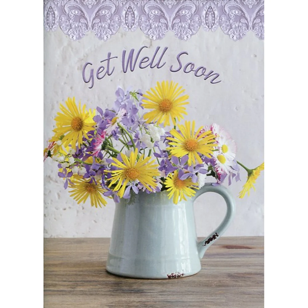 Bouquets of Cheer Get Well Boxed Cards FT22612 - Image 2