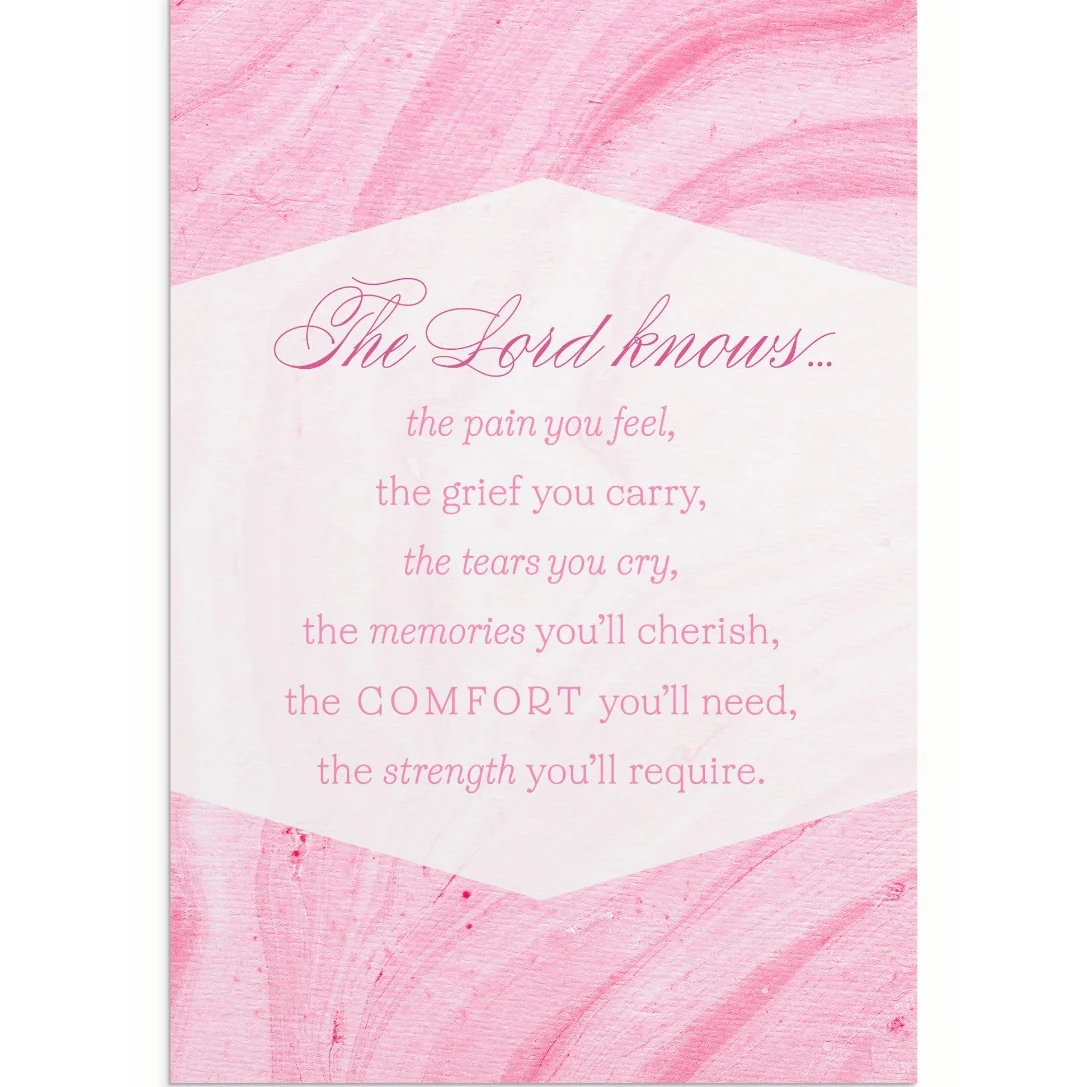 Boxed Sympathy Cards Marble Design U0059 - Image 2