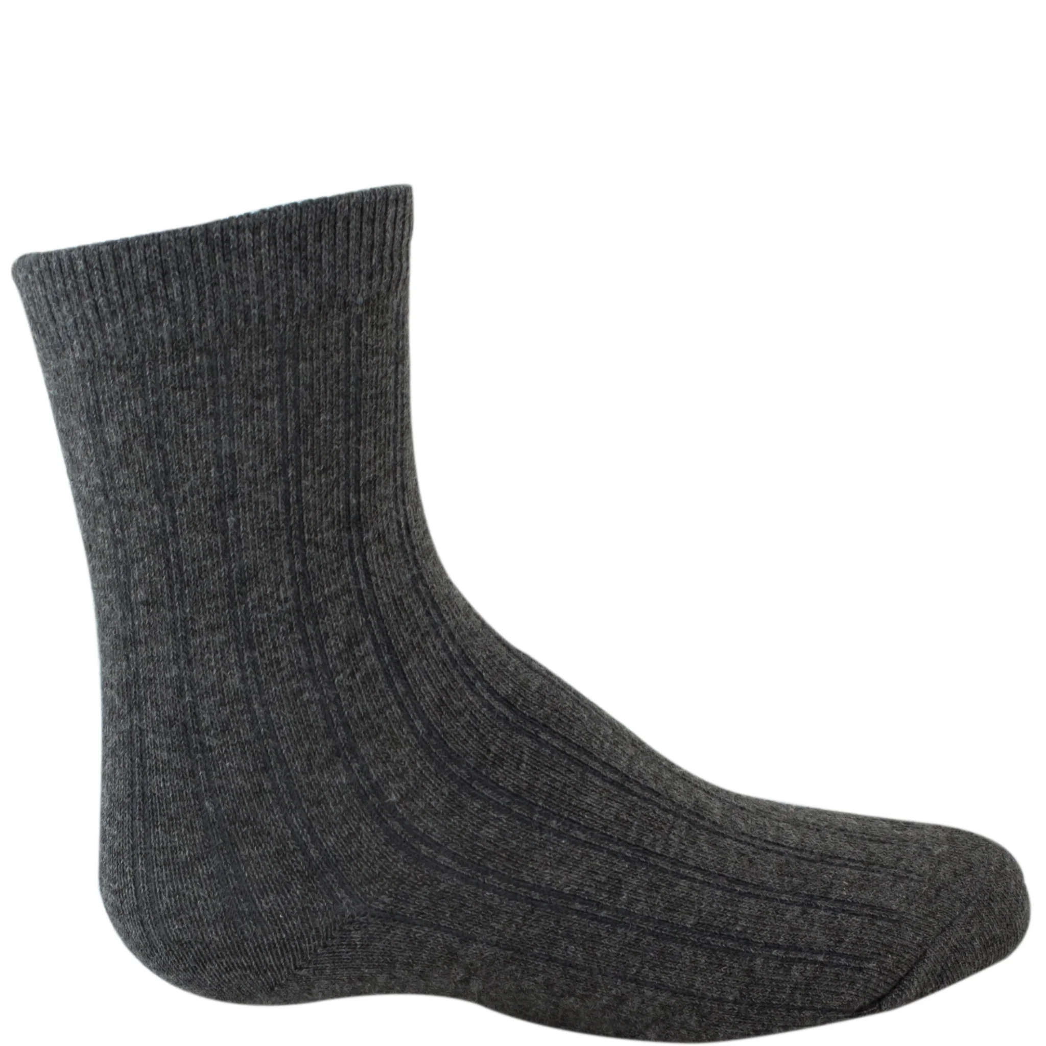 Boy's Classic Rib Knit Crew Socks 1159