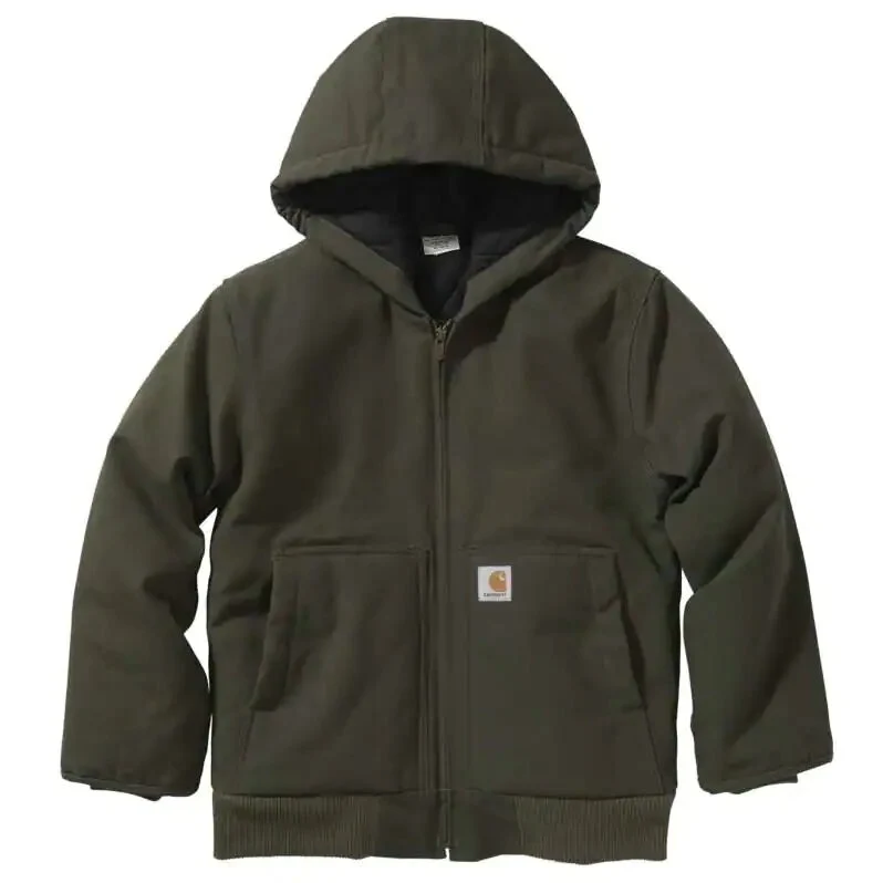 Boys Flannel-Lined Active Duck Jacket CP8545 - Image 2