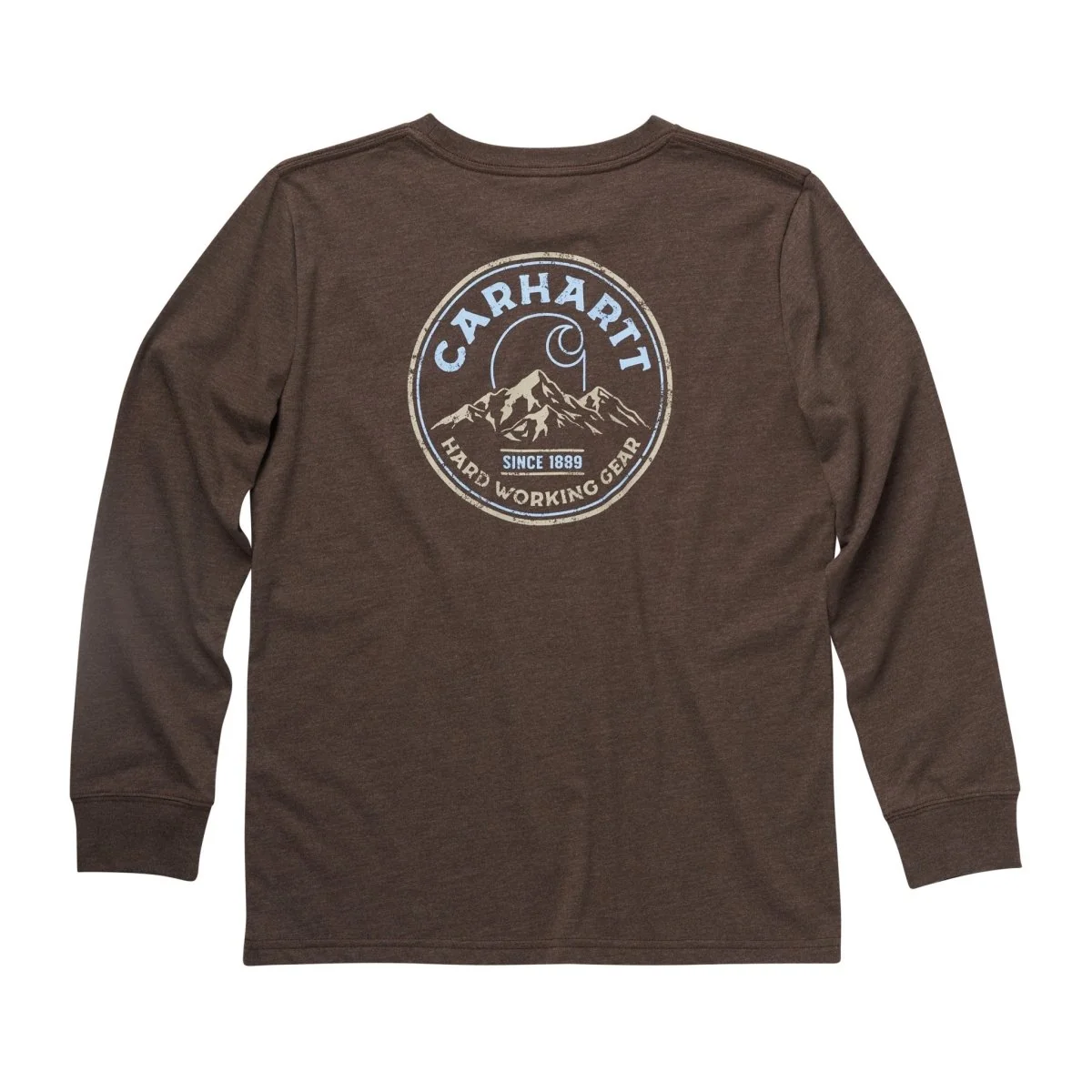 Boys Hard Working Gear Graphic Long Sleeve T-Shirt CA6188 - Image 3