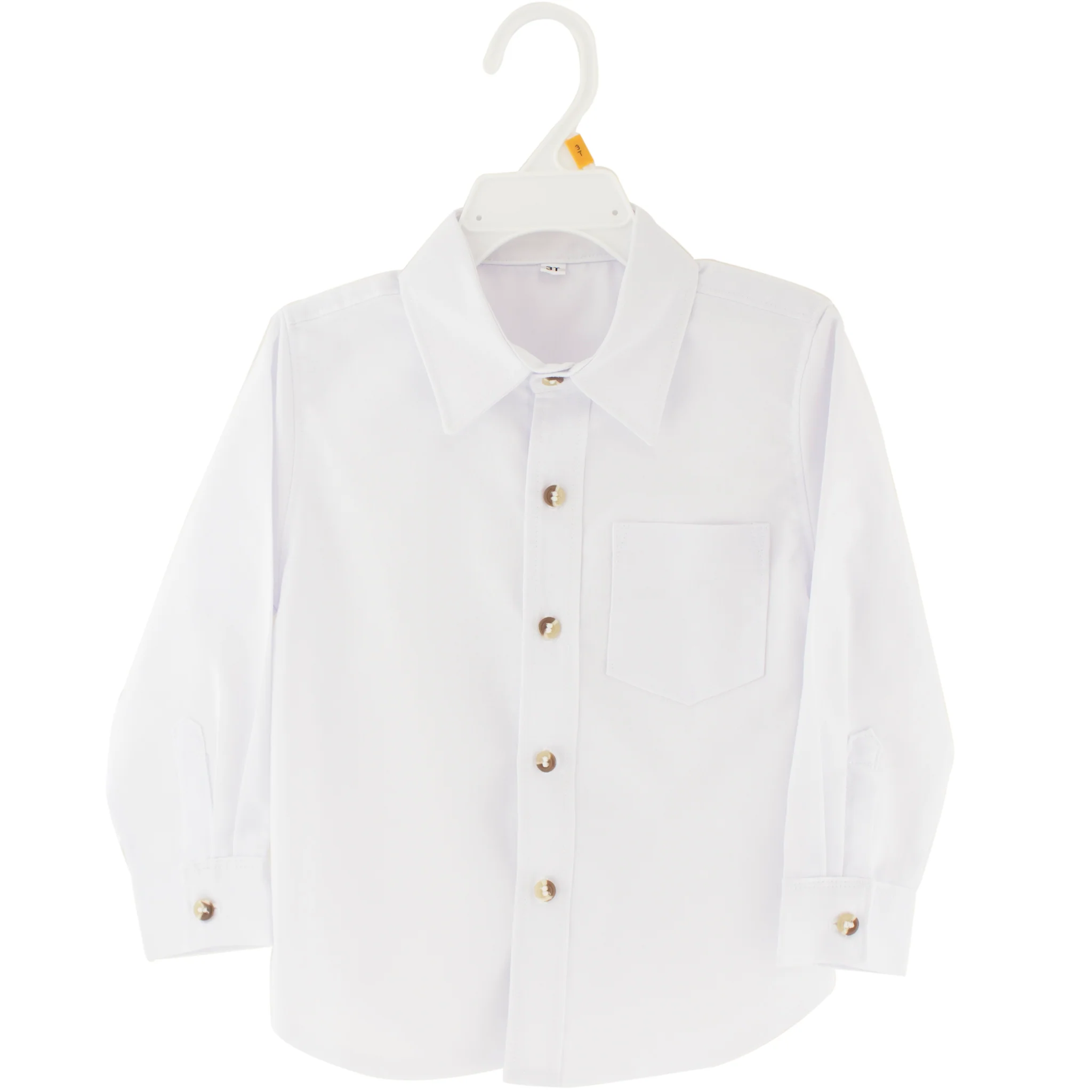 Boys Toddler Dress Shirt Long Sleeves
