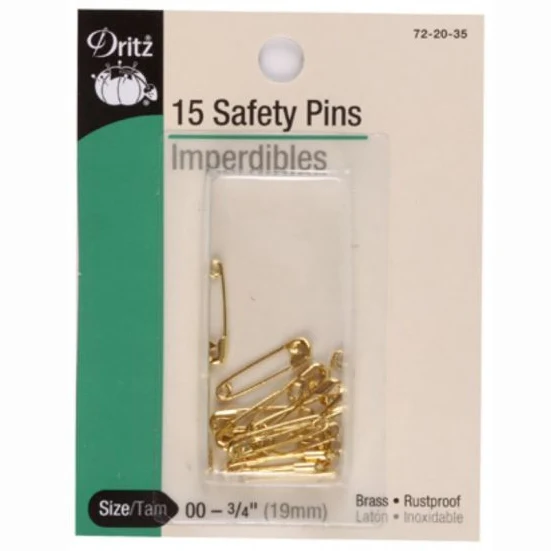 Brass Safety PIns S-72-35-00
