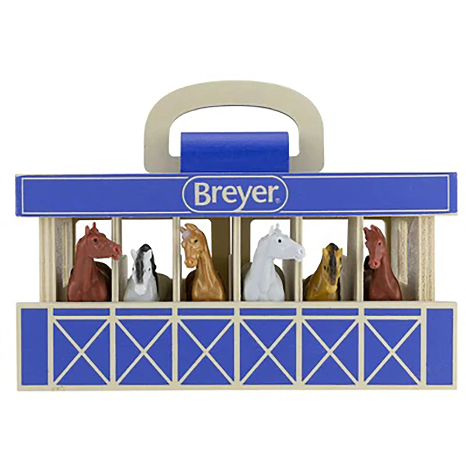 Breyer Farms Wood Carry Stable 59217 - Image 3