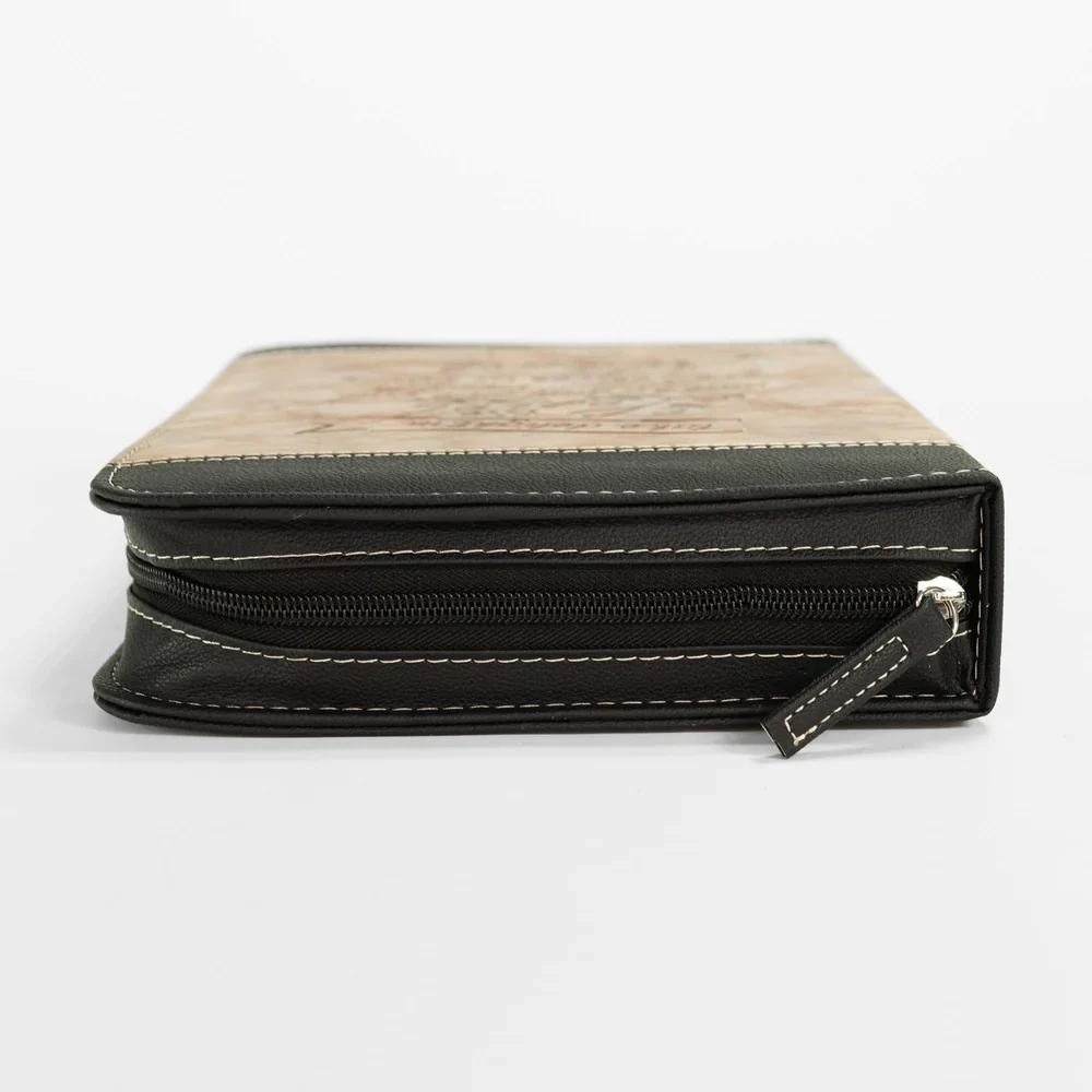 Brown & Black Take Delight in the Lord Bible Cover 28376 - Image 4