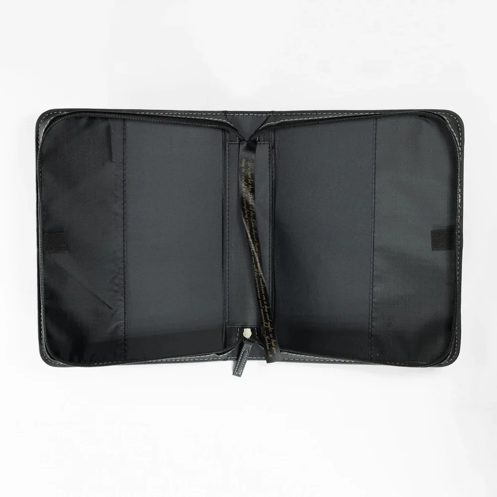 Brown & Black Take Delight in the Lord Bible Cover 28376 - Image 5