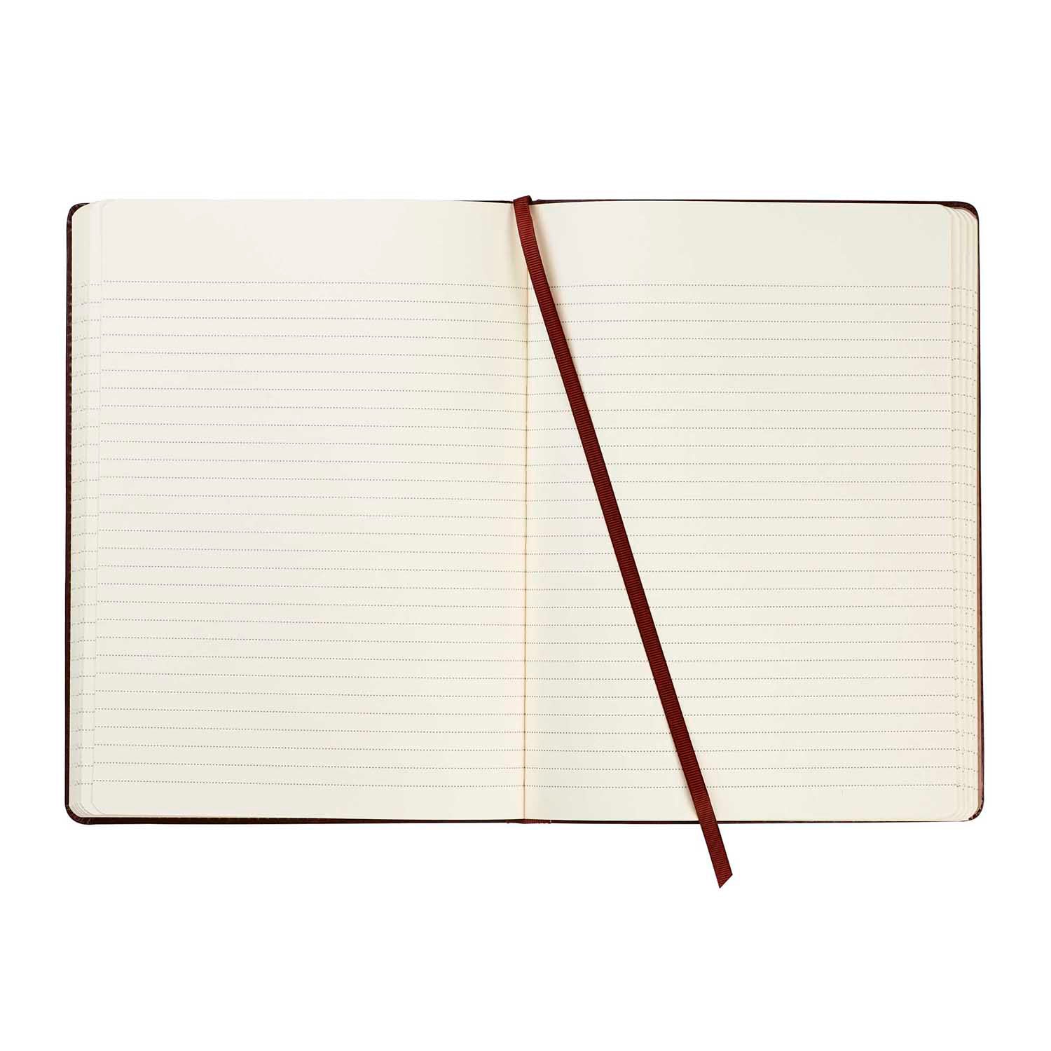 Brown Bonded Leather Journal, 7 x 10 MJ80-22235 - Image 2