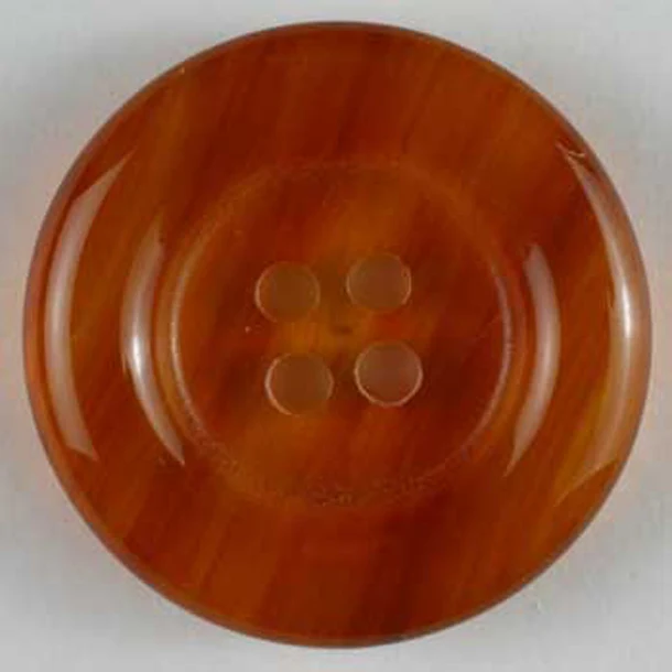 Brown Translucent 4-Hole Buttons 1107