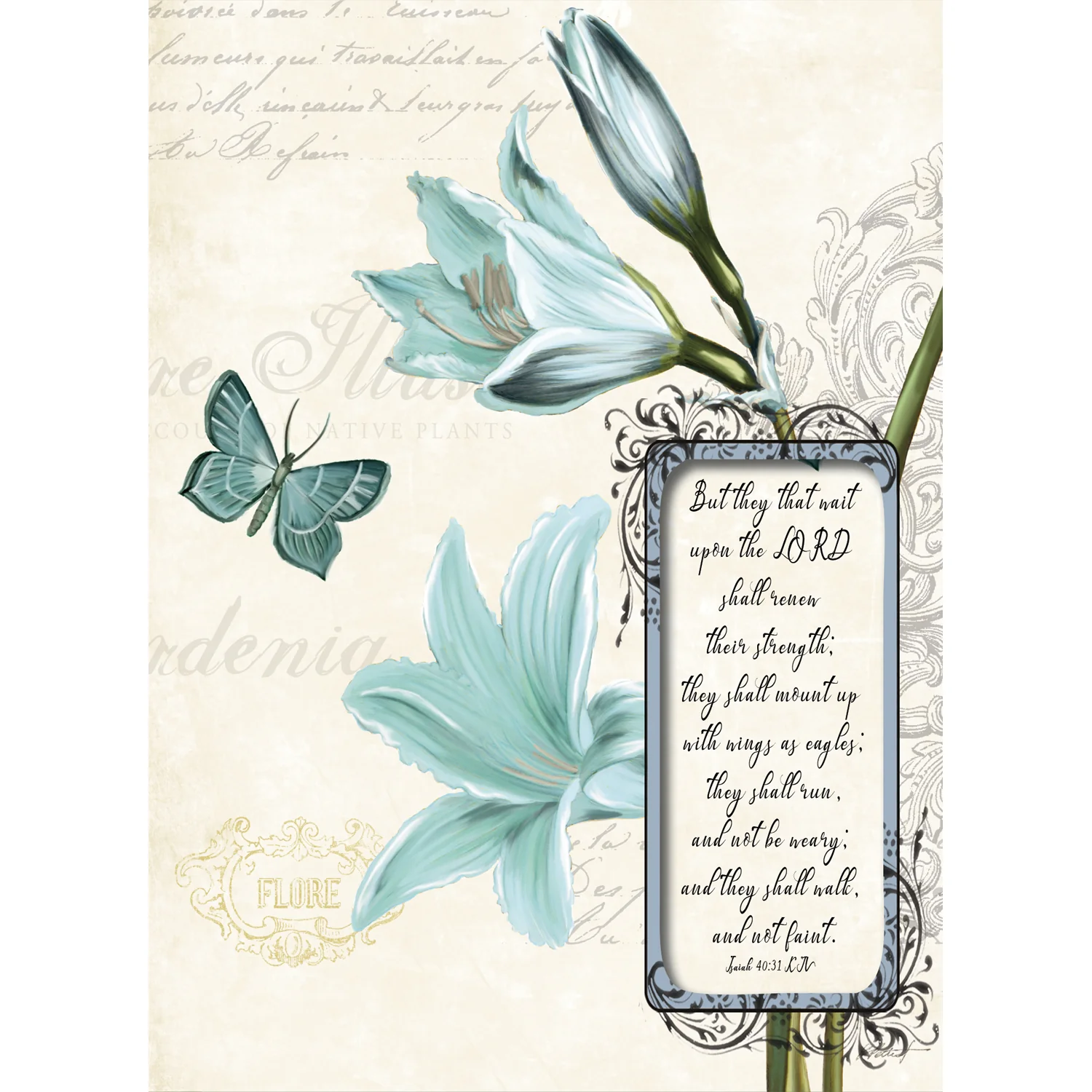 Butterflies and Flowers Praying For You Boxed Cards FT22376 - Image 4