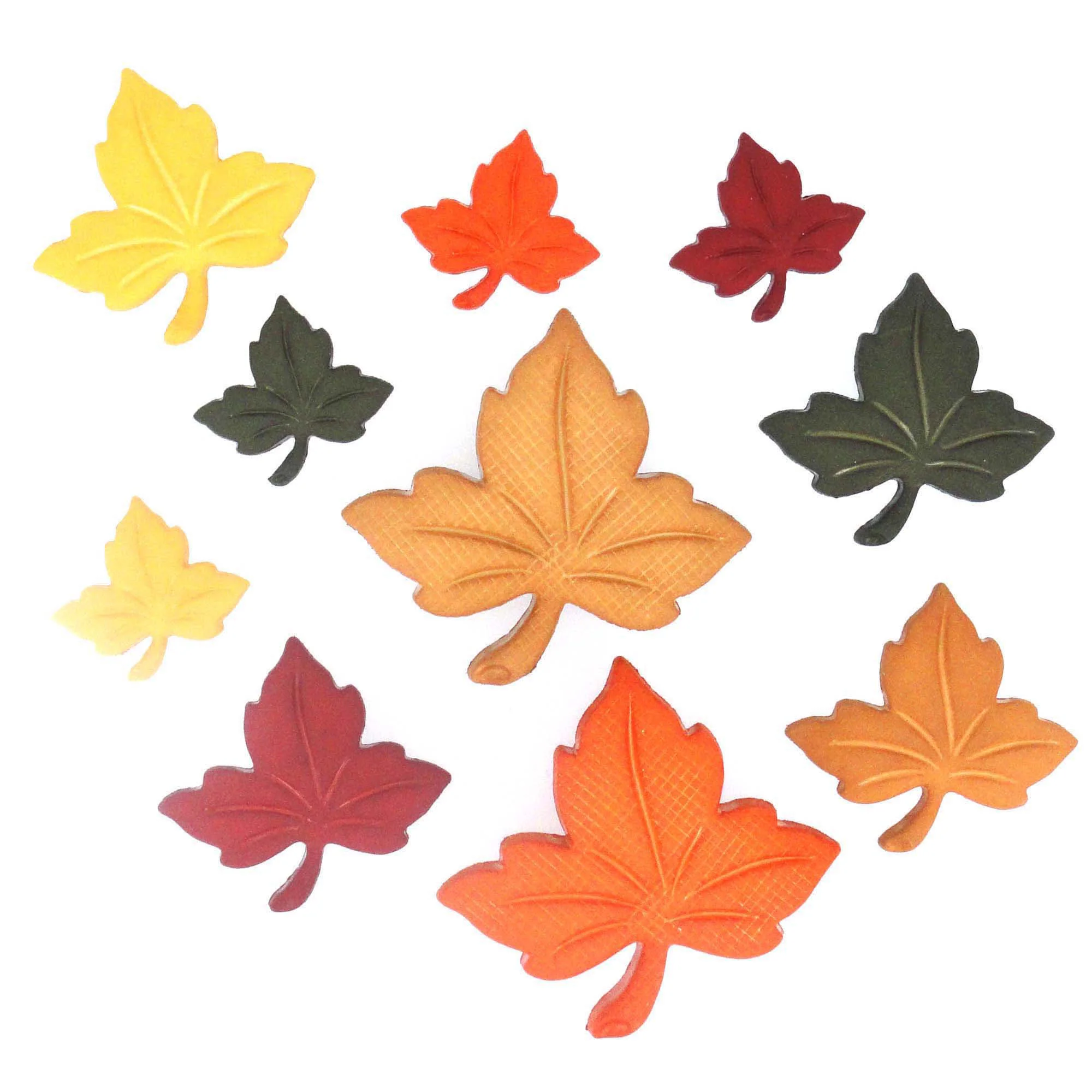 Buttons Fall Leaves 323