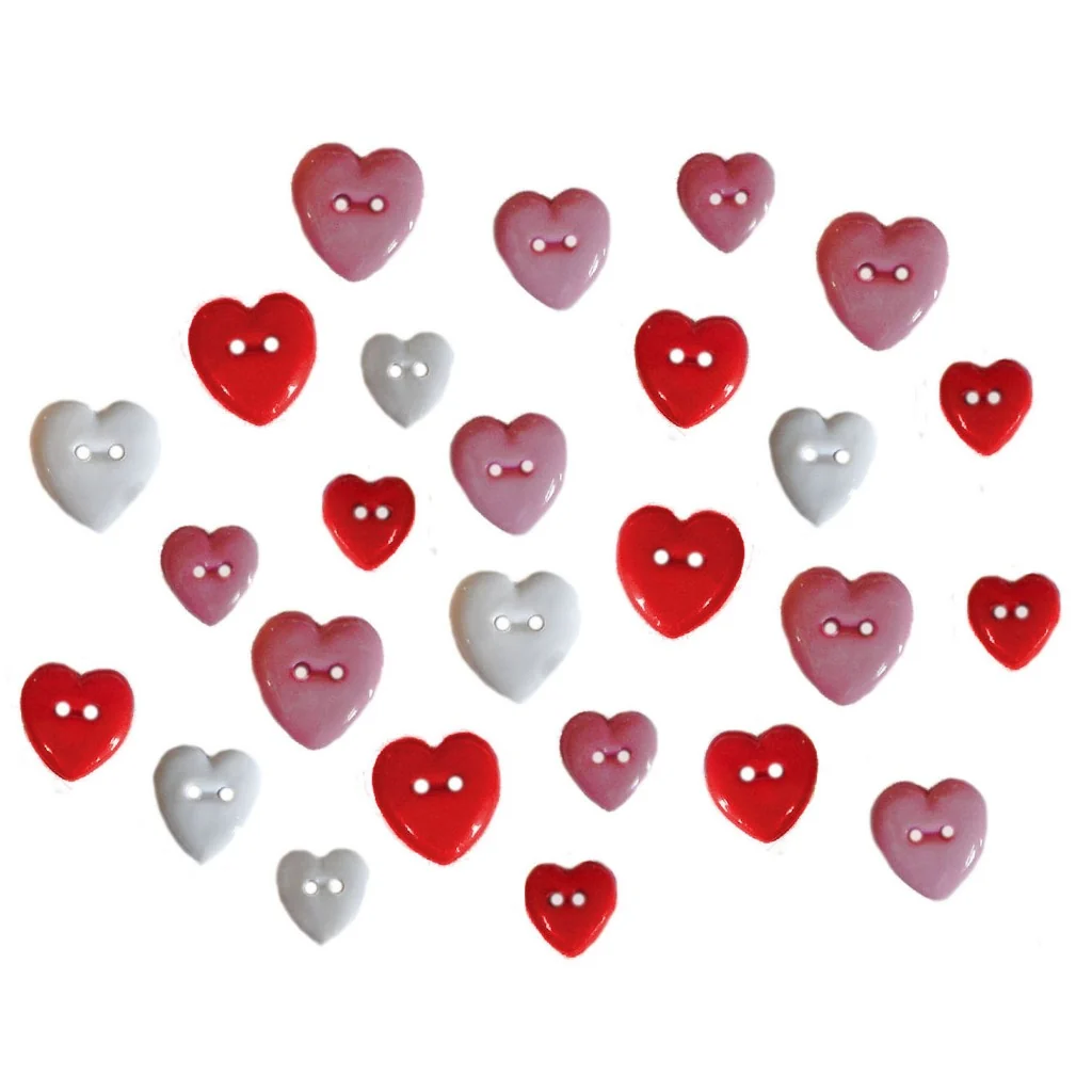 Buttons Heartbreaker 3504