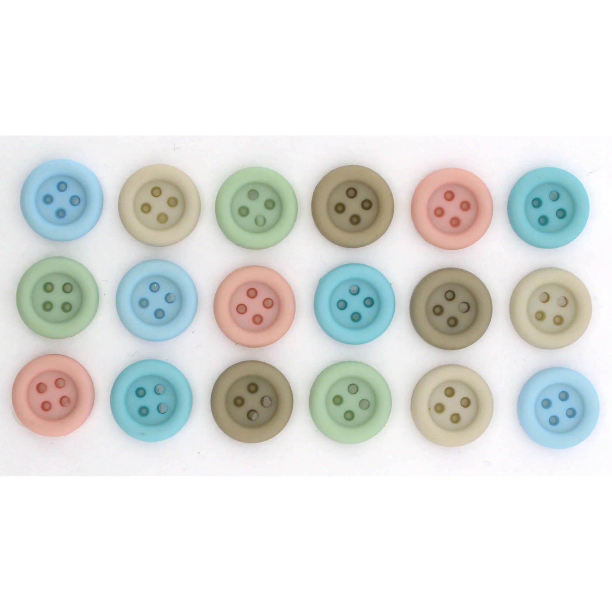 Buttons Round Shabby Chic 9537