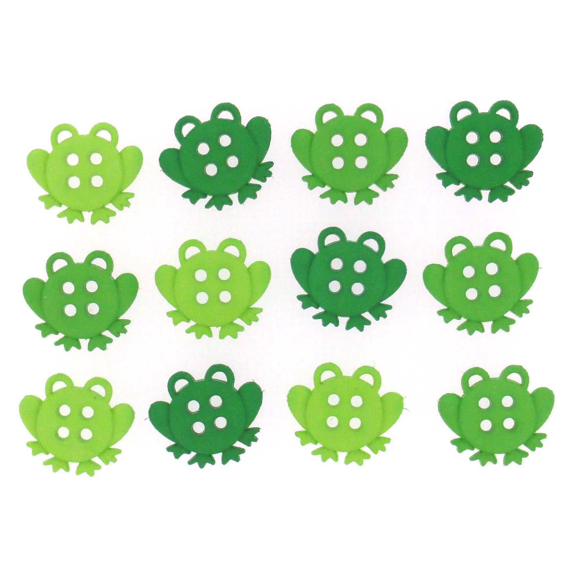 Buttons Sew Cute Frogs 6944