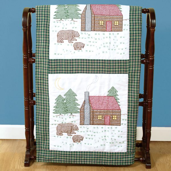 Cabin & Bears 18-Inch Quilt Blocks 732-316 - Image 2