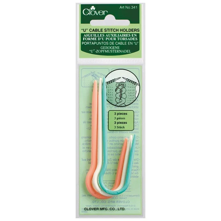 Cable Stitch Holders (U-Shaped) CL-341