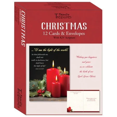 Candlelight Christmas Boxed Cards FT81872