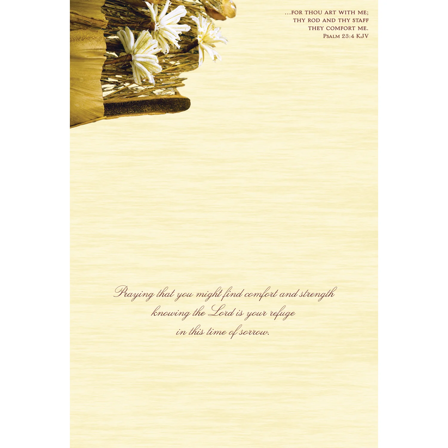 Candlelight Floral Sympathy Boxed Cards SBEG22354 - Image 9