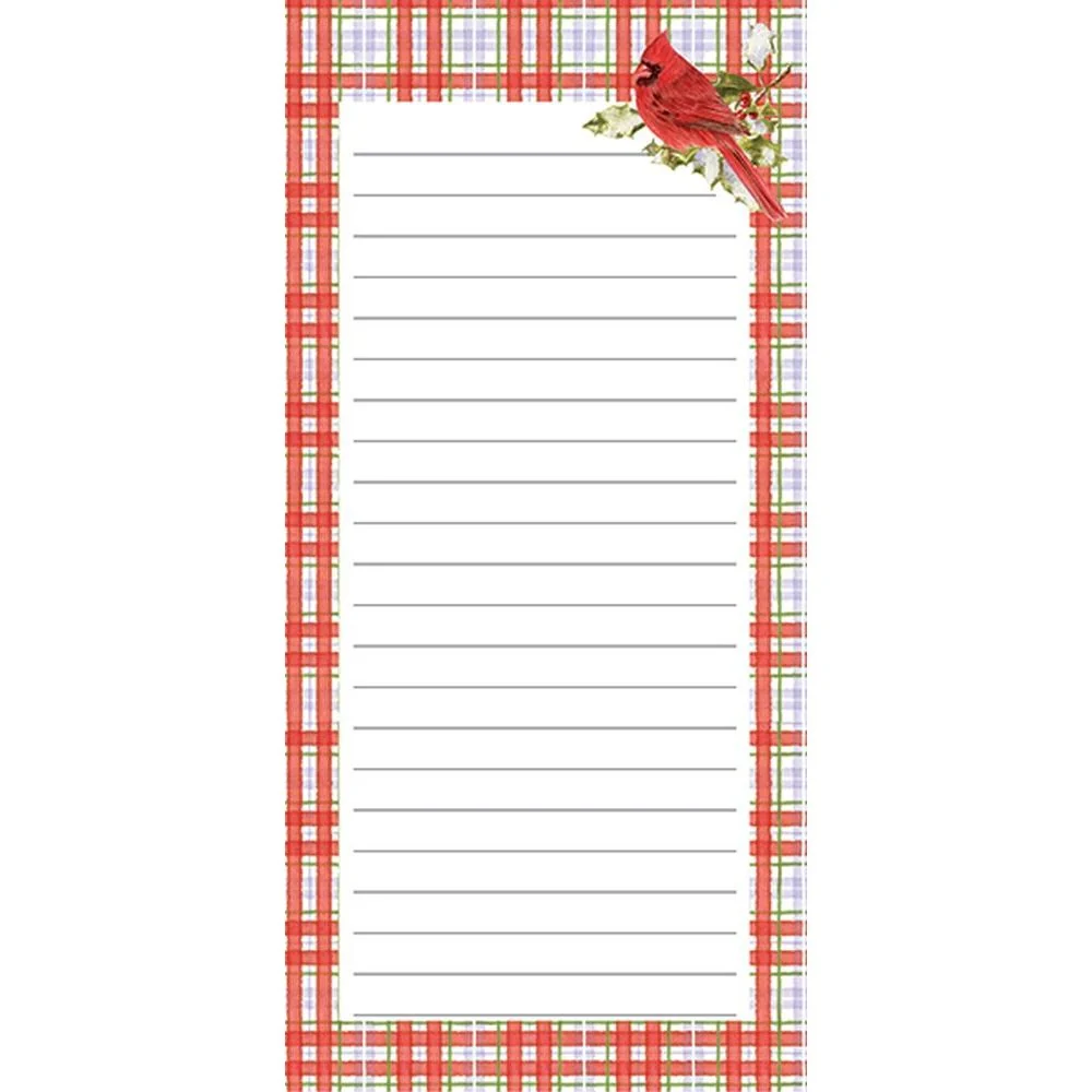 Cardinal Birdhouse Mini List Pad 4005208
