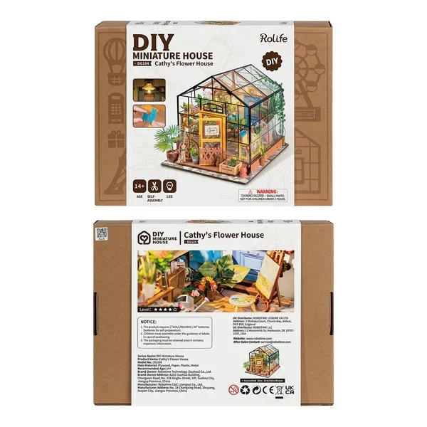 Cathy's Flower House DIY Miniature House DG104 - Image 4
