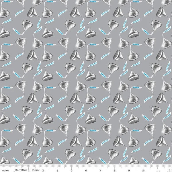 Celebrate with Hershey Collection Kisses Toss Cotton Fabric C12803