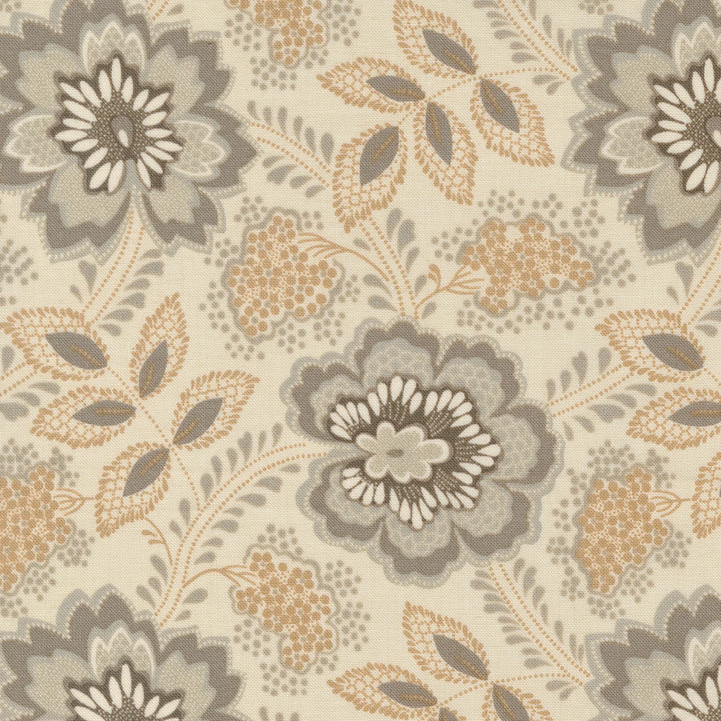 Chateau De Chantilly Collection Orleans Florals Cotton Fabric 13943