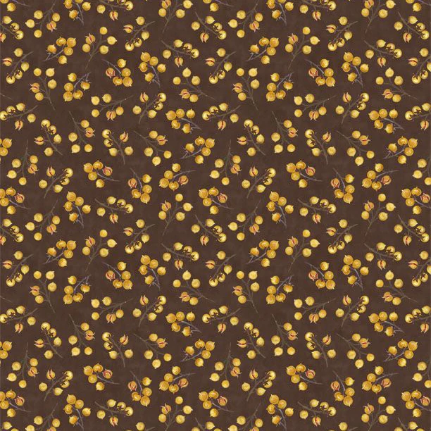 Chickadee Charm Collection Berry Toss Cotton Fabric 27730 - Image 2