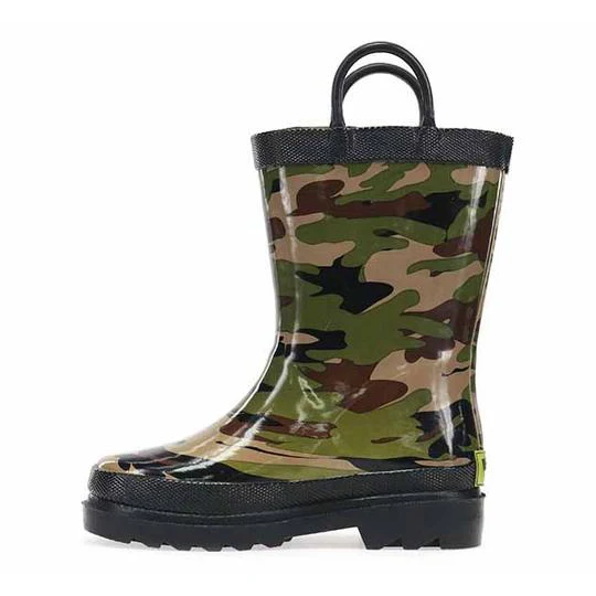 Children's Camo Rain Boots 585 - Image 6