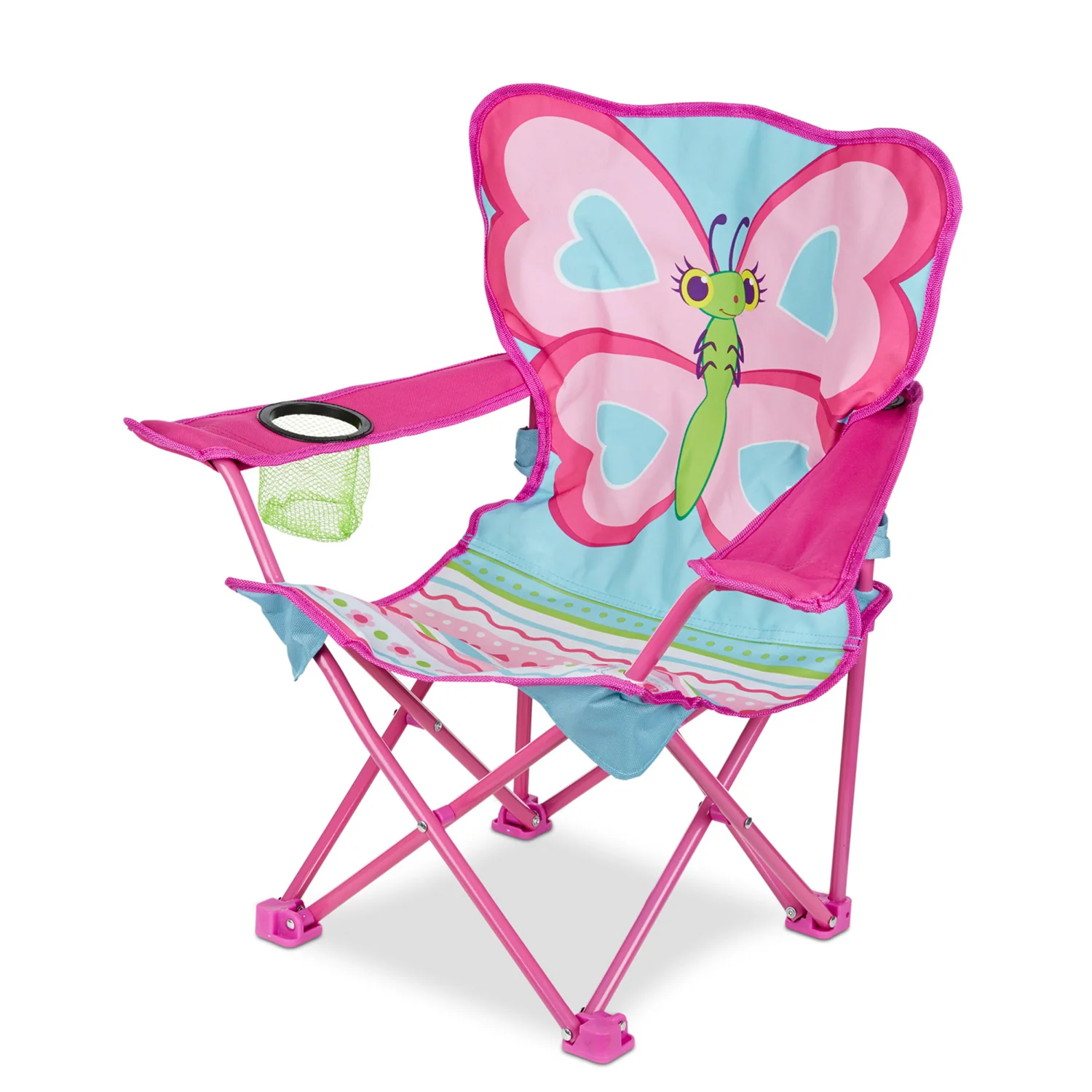 Children's Cutie Pie Butterfly Camp Chair 6693 - Image 5