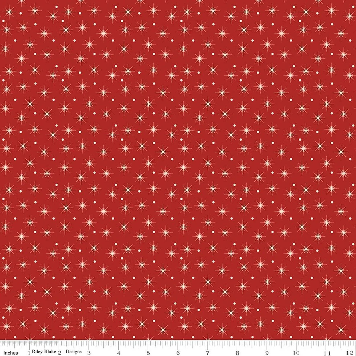 Christmas Greeting Collection Christmas Lights Cotton Fabric C17667 - Image 2