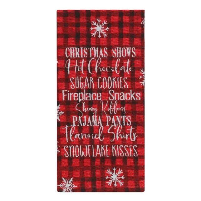 Christmas List Kitchen Towel DKT3048