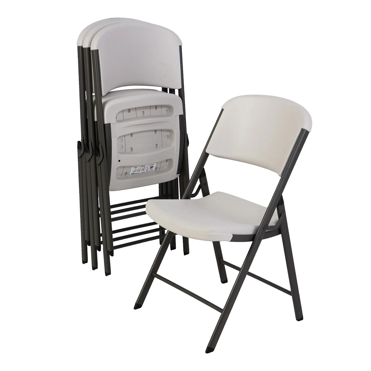 Classic Commercial Grade Folding Chair 2803 Almond - Image 5