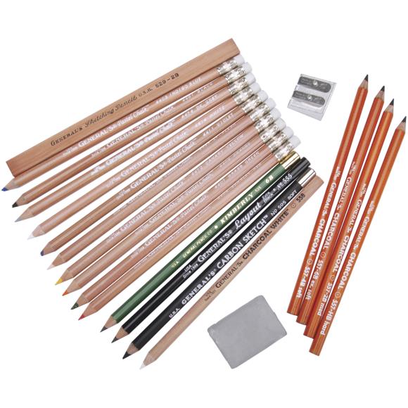 Classic Drawing & Sketching Pencil Kit 20GP - Image 2