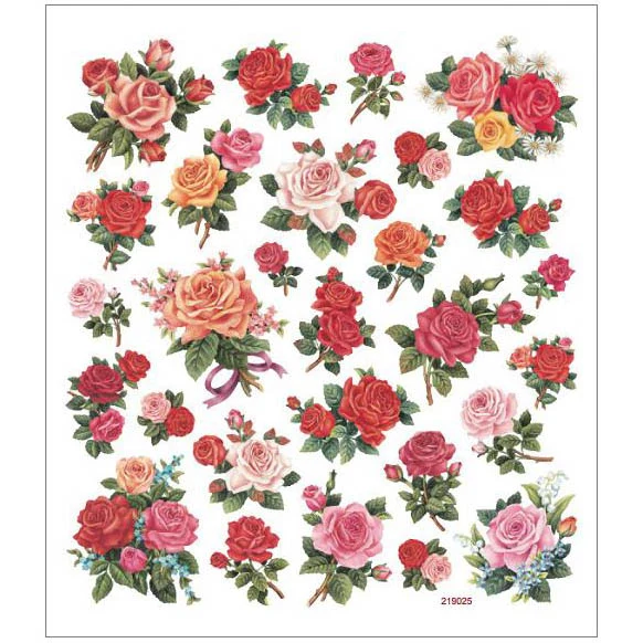 Classic Roses Stickers SK129MC-4911