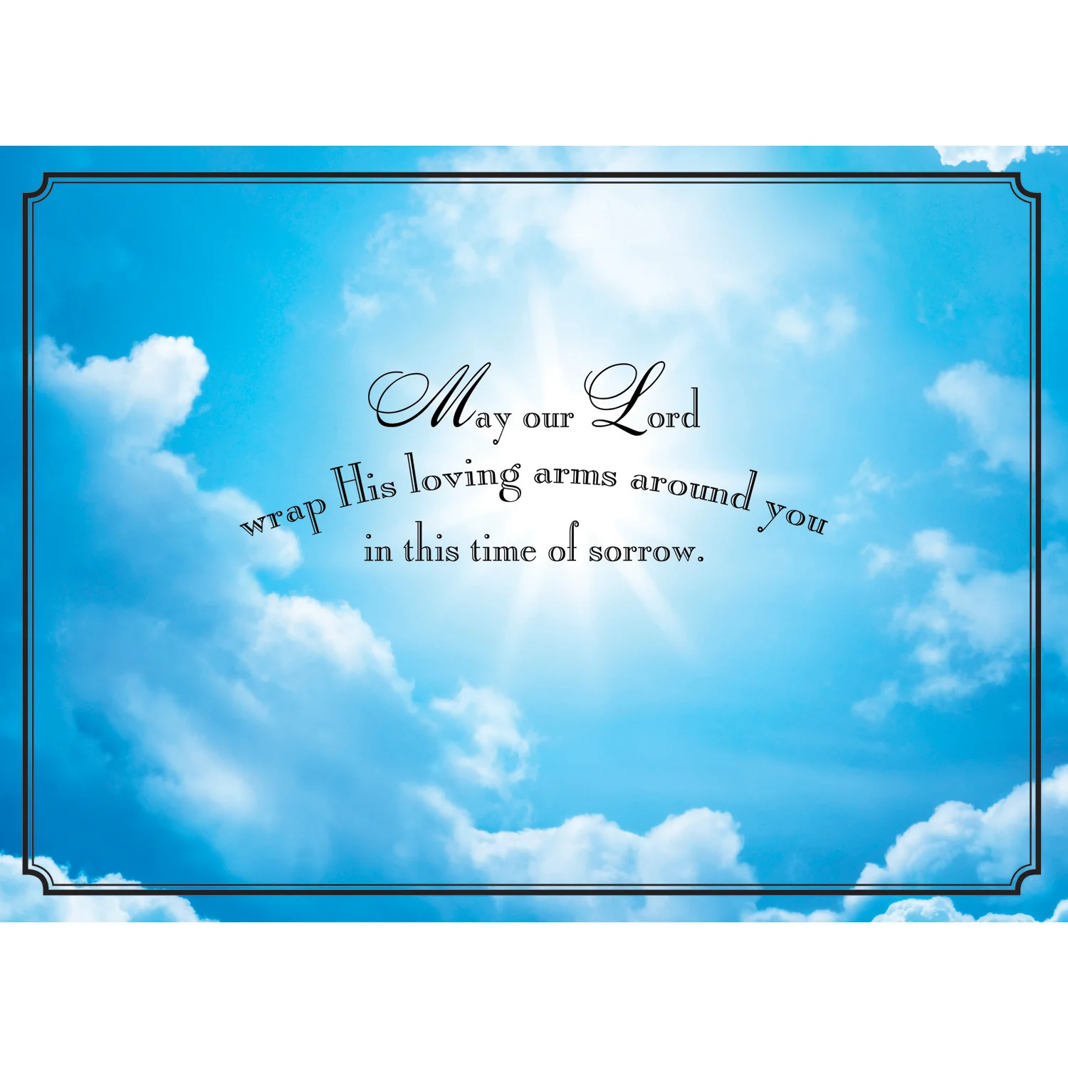 Clouds in the Sky Sympathy Boxed Cards SBEG22182 - Image 2