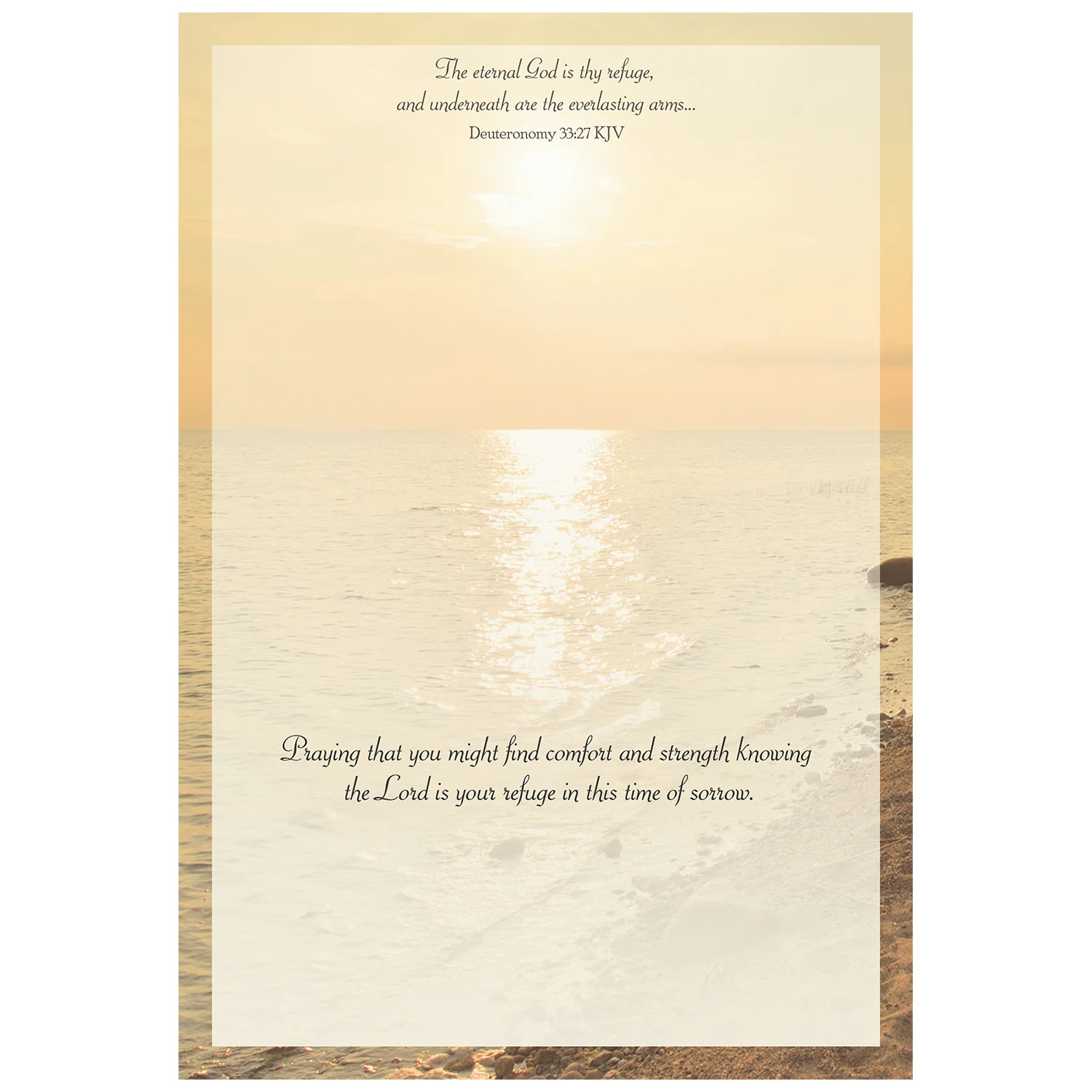 Coastal Sympathy Boxed Cards FT22728 - Image 3