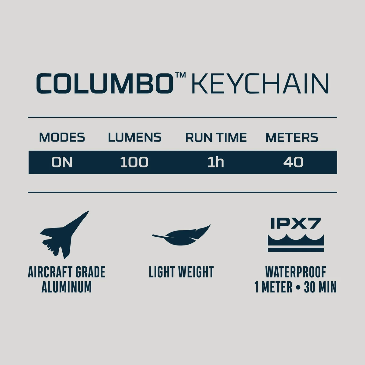 Columbo Keychain LED Flashlight 1003 - Image 2