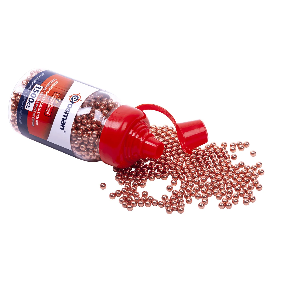 Copperhead Copper Coated Steel BBs 4.5mm 1500 Count 0737 - Image 2