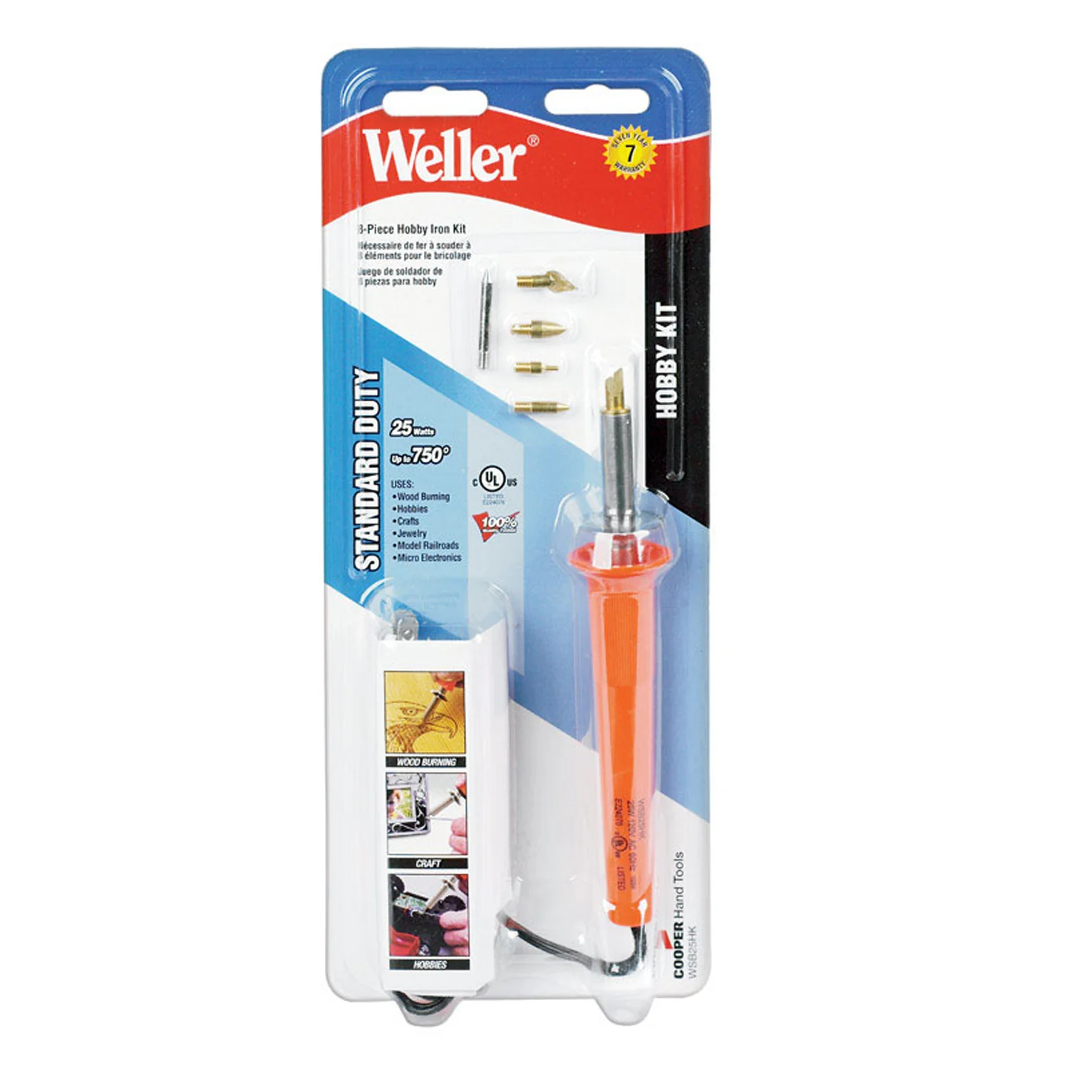 Corded Wood Burning Iron Kit 25 W WSB25HK 27330 - Image 2