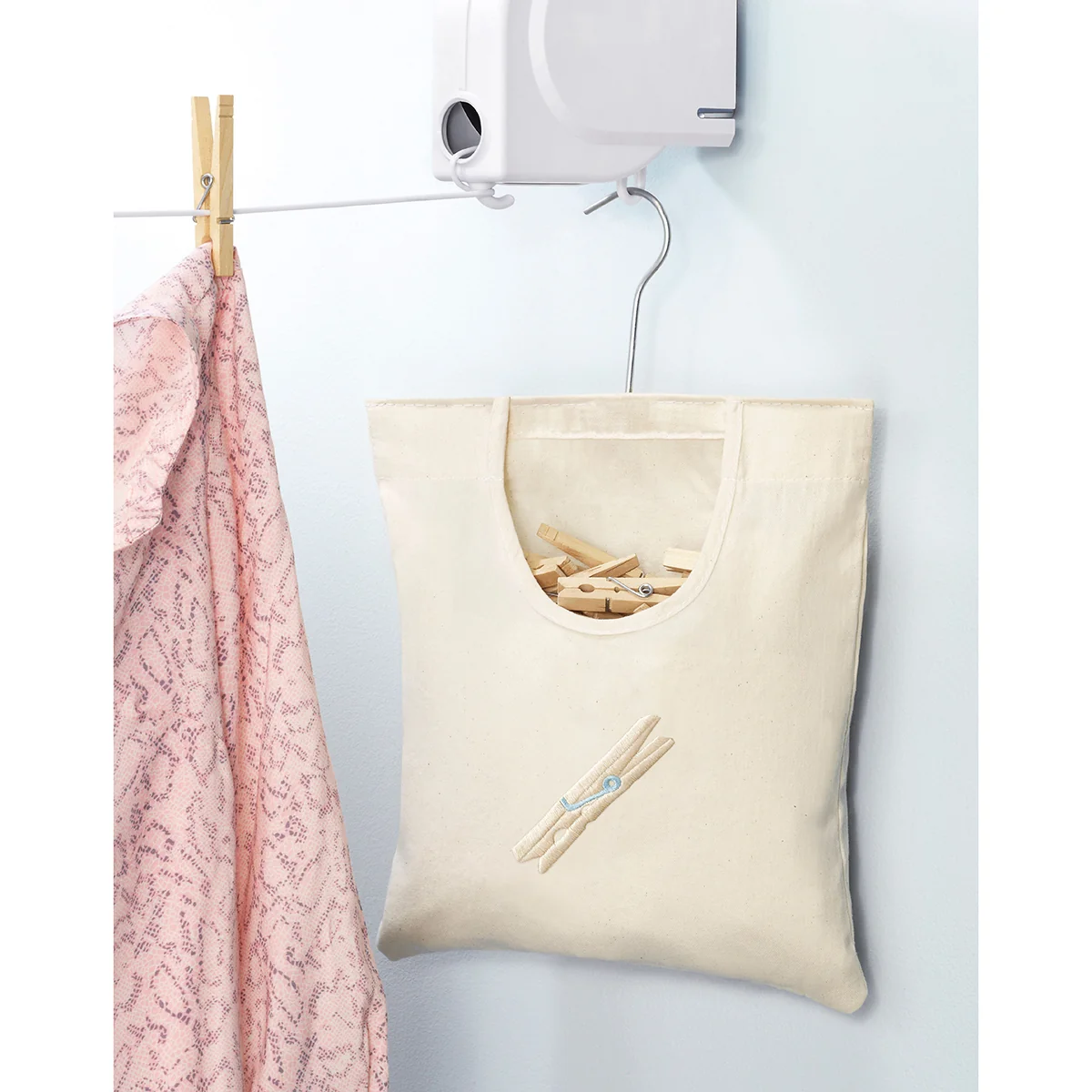 Cotton Clothes Pin Bag 6462-789 - Image 3