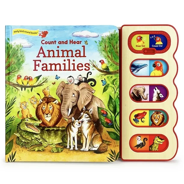 Count and Hear Animal Families Book 9781646381852