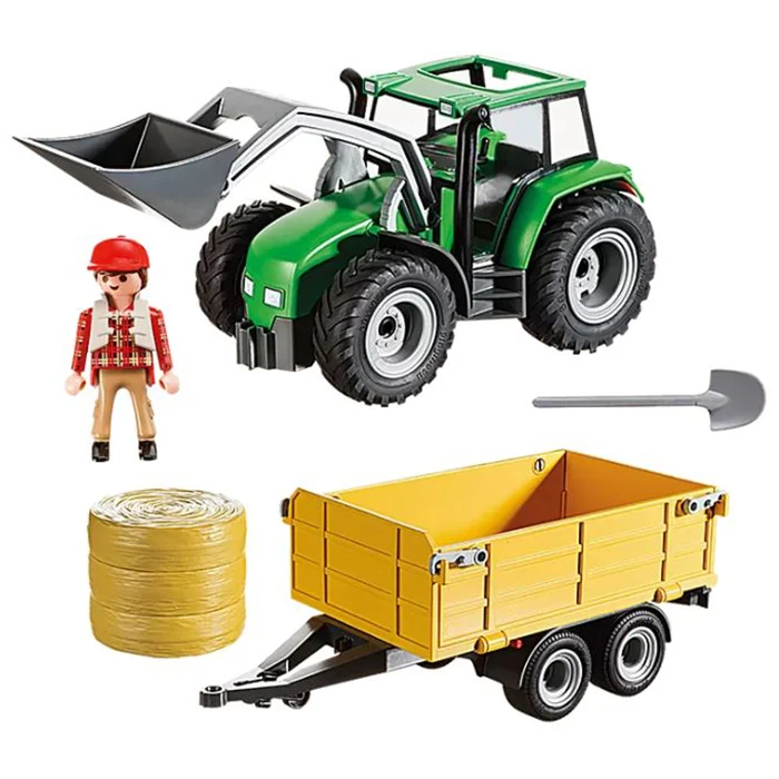 Country Tractor with Trailer 9317 - Image 2