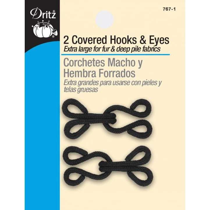 Covered Hooks & Eyes 767