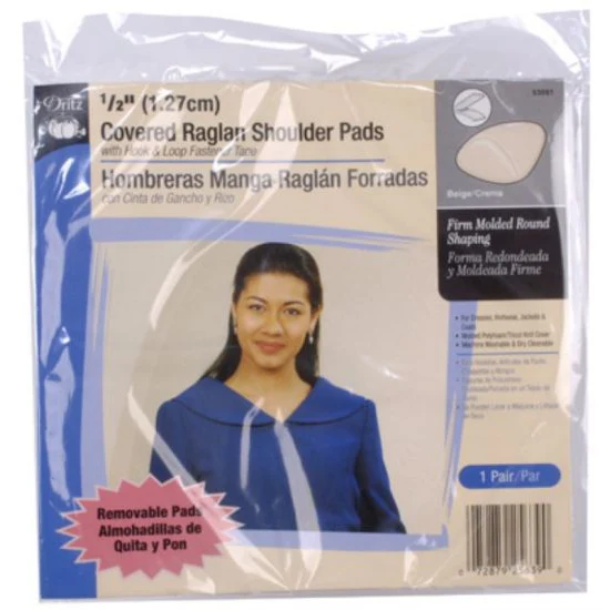 Covered Raglan Shoulder Pads 53081