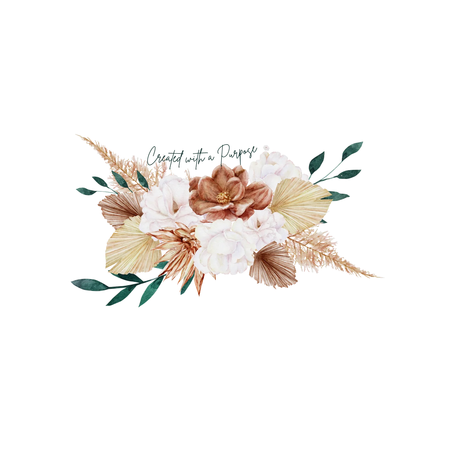 Created With A Purpose Bouquet Sticker S027