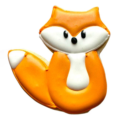 Cute Fox Cookie Cutter 7814A - Image 2