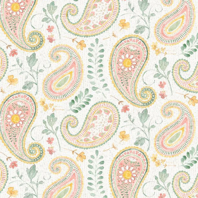 Daisy Days Collection Paisley Cotton Fabric 83314