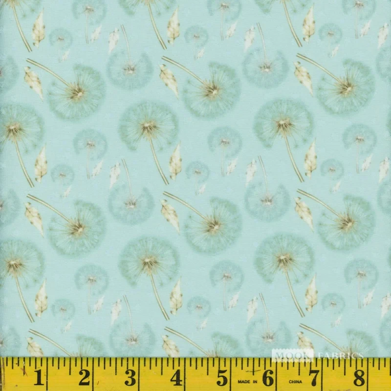 Dandelion Swiss Dot Fabric 1390 - Image 4