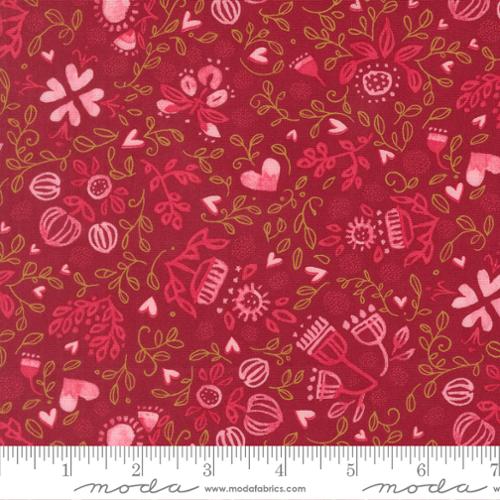 Darling Peony Collection Scattered Lovelies Cotton Fabric 48792 - Image 3