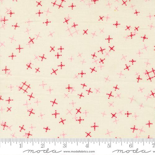 Darling Peony Collection Tiny Pluses Cotton Fabric 48794